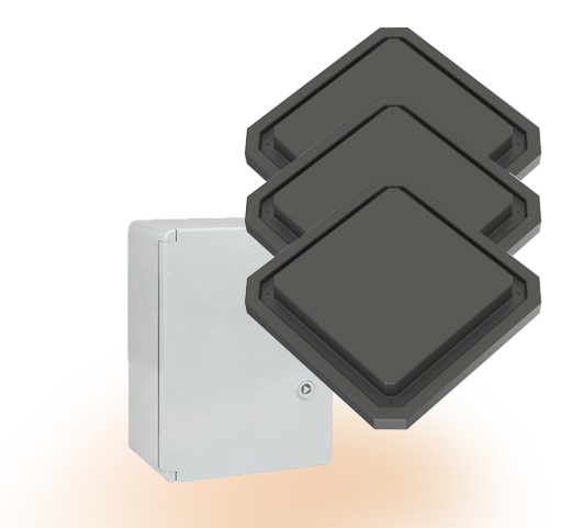 RFID считыватель SAUK и 3 внешние антенны