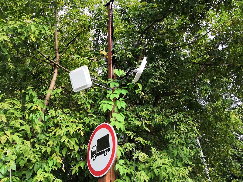 RFID считыватель SAUK и на КПП для грузовиков