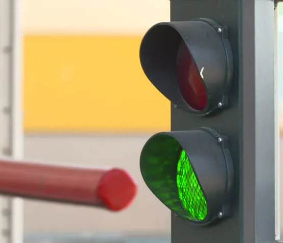 Весовой контроль RFID, шлагбаум и светофор